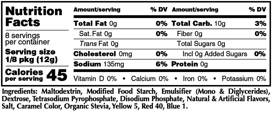 Sugar free discount pudding without aspartame